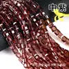 10 lotes de cuentas cúbicas de cristal cuentas cuadradas de vidrio 4/6/8 mm cuentas cuadradas de azúcar materiales para accesorios de joyería DIY
