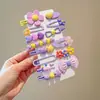 Pinzas para el Cabello Dopamina para Niños Nuevas Lindas Pinzas para Flequillo de Bebé Pinzas de Pico de Pato para la Parte Posterior de la Cabeza Pinzas para el Cabello de Niños Accesorios para el Cabello