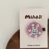 Nuevas Bolas Redondas de Fieltro de Lana Animales Pequeños Flores Pasador para el Cabello Infantil Pinza de Pato Pinza Lateral