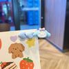 Pinza para el cabello Sanrio Amor ins Estudiante Chica Dulce Corazón Pinza de Pico de Pato Flequillo Clip Lateral Dibujos Animados Merlot Adorno para el Cabello