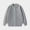 Cardigan de Botão de Tricô de Luxo Leve Estilo Old Money de Alta Qualidade para Homens, Nova Jaqueta Suéter de Tricô Solta Outono e Inverno 2026