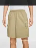 Marca de Tendencia Transfronteriza Shorts de Secado Rápido Elásticos Retro Nk Shorts de Playa Shorts Cargo Unisex Casual Ajuste Holgado