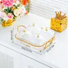 Envío Gratis Plato de Frutos Secos Personalizado Plato de Frutas para el Hogar Caja de Almacenamiento de Dulces para Sala de Estar Mesa de Café Plato de Frutos Secos Lujo Accesible Plato de Snacks