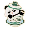 Broche Emblema Desenho Animado Série Panda
