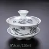Oferta especial: Juego de Té Gongfu con Tazas y Cuencos Grandes y Pequeños, Tazas y Cuencos Sancai Pasteles Pintados a Mano
