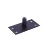 Atacado de Peças Simples de Eixo Superior para Portas de Vidro, Portas de Aço Inoxidável Alargadas de Eixo Longo, Acessórios de Ferragens de Mola de Piso Ajustável