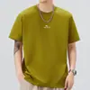 Roupas Masculinas Xintang Alta Qualidade 2026 nova camiseta masculina de verão, gola redonda, manga curta, corte solto, camiseta curta estampada fina