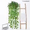 Jiboia Sala de Estar Pendurado na Parede Planta Verde Planta Montada na Parede Decoração de Planta Pendurada Flor Artificial Pendurada Trepadeira Trepadeira Interna Planta-Aranha Cesta Suspensa Tecido