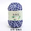 Línea de hilo de tela al por mayor de fábrica Hyun-A con gancho hecho a mano material DIY bolsa línea de tela de color al por mayor en stock