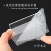 En Stock al por Mayor Acrílico Forma de V Triangulares Identificadores de Nombre para Conferencias, Tarjetas Transparentes de Mesa Doble Cara, Señales de Exhibición para Asientos de Jueces