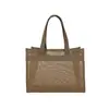 Directo de Fábrica, En Stock Bolsa de Compras de Viaje de Gran Capacidad, Bolso Tote de Malla Transparente de Moda, Bolso de Playa Ligero a la Moda