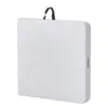 Mesa plegable para exteriores, Mesa de plástico, Mesa para mercado nocturno, Mesa portátil de camping, Mesa rectangular plegable simple para uso en el hogar