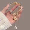 Accesorios para el Cabello Versátiles de Moda de Lujo Ligero y Nicho para Mujer Pasadores Retro para Recogidos Perlas Pedrería Accesorios Antiguos de Alta Gama Joyería