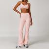 Traje de Yoga Zechuang Cross-border Sanding Ajustado de Secado Rápido Ropa de Yoga Fitness para Exterior para Correr Conjunto de Tres Piezas 5061