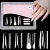 Caja de Moldes para Uñas Pegamento de Cristal Rápido para Extensión Uñas Postizas 96 Piezas con Escala Fábrica de Uñas Postizas Venta al por Mayor