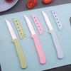 Mini cuchillo de fruta de acero inoxidable, pelador de melones y frutas, cortador de frutas, cuchillo doméstico simple, cuchillo conveniente