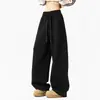 Pantalones Deportivos Casuales Holgados de Moda para Hombre, Estilo High Street Americano, Novedad Primavera y Otoño