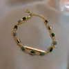 Pulsera de Lujo Ligero Diseño Nicho Ins Pulsera Celebridad de Internet para Mujer Estilo Coreano Combinable Simple Moda Pulsera Personalizada