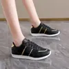 Zapatos Casuales de Estilo Alemán de Comercio Exterior, Tenis Blancos para Mujer, Nueva Versión Coreana 2025, Zapatos Planos Deportivos Versátiles para Correr, Tacones Altos