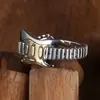 Anillo para Hombre Guitarra Eléctrica Estilo Rock Punk Diseño de Nicho Ins para Mujer Hip-Hop Anillo Ajustable para Dedo Índice Personalidad