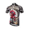 Xintown Ropa de Ciclismo Top Corto Verano Ropa de Ciclismo para Hombre Top de Manga Corta para Ciclismo Fuera de Carretera