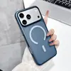 Adequado para Capa de Celular Apple 18Promax 17Pro Capa Dura Fosca Iphone14/15 Sucção Magnética Atacado Transfronteiriço 16
