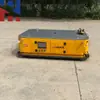 Veículo Elétrico de Plataforma Agv Navegação por Fita Magnética Laser Estrutura de Material de 10 Toneladas Veículo Elétrico de Plataforma Sem Trilhos para Transporte