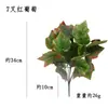 Venta Directa de Fábrica de Nuevas Plantas Artificiales de Rábano Verde para Decoración de Paredes, Plantas en Maceta para Fotografía, Plantas Verdes para Paisajismo de Bodas
