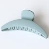Estilo coreano ins Elegante Elegante Elegante Tubarão Cabelo Grab Creme Cor Fosco Brilhante Uma Palavra Grab Clip Internet Celebridade Queda-Resistente Grab Clip