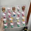 Caja de Almacenamiento Linda para Figuras, Juguetes de Patitos Amarillos Pequeños, Vitrina, Caja de Almacenamiento Transparente de Acrílico para Adornos