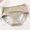 Ropa interior algodón antibacteriana caricatura periodo fisiológico transpirable sin costuras pantalones fisiológicos anti-fugas laterales entrepierna bragas menstruales mujeres
