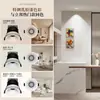 Foco Sin Marco Estilo Crema con Pintura de Látex Lluvia Primaveral Huevo de Cacao Leche, Downlight Empotrado Purui Antideslumbrante Vintage del Mismo Color