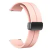 Fabricante Adecuado para Xinhua Gt5 Samsung Watc6 Xiaomi S4 Honor Correa de Reloj de Silicona Magnética Plegable Hebilla Plegable Correa de Reloj 22
