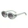 Nuevas gafas de sol ovaladas de montura pequeña de moda transfronteriza, estilo retro para caras cuadradas y redondas, gafas de sol de alta gama de estilo urbano moderno para chicas a la moda