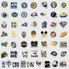 50 Adesivos Graffiti de Times de Futebol Nórdicos Transfronteiriços Skateboard Computador Adesivos Decorativos Adesivos Infantis Atacado