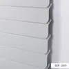Persianas Venezianas Pretas em L de PVC Sem Furos para Banheiro e Cozinha, Cortinas de Privacidade à Prova d'Água e de Óleo, Persianas Rolô Ajustáveis