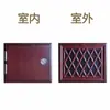 Puerta de entrada con ventana de aire, puerta térmica, ventana de ventilación, mosquitero transpirable, puerta, puerta para madre e hijo, ventilación Universal