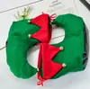 1 par Zapatos de Payaso con Cascabeles de Navidad Tela No Tejida PU Cubrezapatos de Elfo Bajo para Fiesta de Festival de Bola Atrezo de Juego de Rol