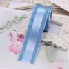 Fita de Cetim Cor Cebola de 2,5 cm de Largura Fita de Tecelagem Manual Porta-Crachá DIY Material para Artesanato Embalagem Pain Decoração