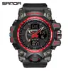 Fabricante Sanda Venta al por mayor Relojes Electrónicos Deportivos de Exterior a Prueba de Golpes, Modernos para Hombre y Mujer, Multifuncionales, Resistentes al Agua, Luminosos