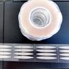 Rollito retráctil adhesivos para párpado doble adhesivos de malla de encaje de imitación para párpado doble adhesivos de belleza invisibles color carne 600 adhesivos
