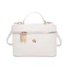 Bolso Cuadrado Pequeño Transfronterizo Fresco de Moda para Mujer, Bolso de Hombro Tejido de Color Sólido Nuevo Otoño 2026, Bolso Cruzado para el Trabajo