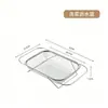 Cesta Escurridora Telescópica Multifuncional para Fregadero de Cocina, Cesta Doméstica para Lavar Verduras y Frutas, Bol para Lavar Arroz y Filtrar Agua, Cesta para Guardar Platos
