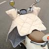 Capa de Para-brisa para Veículo Elétrico para Todas as Estações, Primavera e Outono Média-Grossa Motocicleta a Bateria Outono Impermeável dos Dois Lados Proteção Solar à Prova de Vento