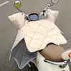 Capa de Para-brisa para Veículo Elétrico, Universal para Todas as Estações, Outono e Inverno Impermeável de Dupla Face para Bateria de Motocicleta Veículo Novo de Inverno Capa de Para-brisa Quente