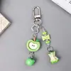 Cadena hecha a mano para funda de teléfono móvil transparente m5, cadena para colgar, pez dorado ccd, versátil, dulce, caricatura, colgante para bolsa fresca