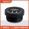 ChuangAn Optoelectronics Lente Impermeable Visual de Ángulo Amplio de 1.15 mm M12 Montado en Vehículo Vigilancia Hogar Inteligente Edificio