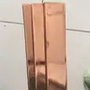 Venta de descuento acero plano niquelado acero recubierto de cobre tira plana de acero recubierto de cobre barra colectora de acero recubierto de cobre cuerpo de puesta a tierra horizontal especificaciones completas precio excelente