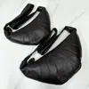 Bolso cruzado Lemaire Piel de cordero lisa Minimalista Bolso croissant de moda Genial Bolso de pecho Unisex Bolso de hombro