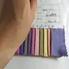 Tecido de Fio Cardado Elástico Misturado 100% Algodão Fio Cardado Elástico Fibra de Poliéster Tecido para Calças Outono e Inverno Chapéu Fashion